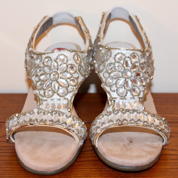 Silver bling heels - Picture 2 of 8